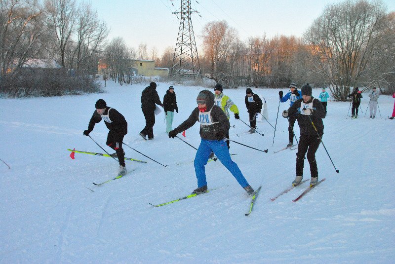 Лыжные гонки, Царское Село, город Пушкин