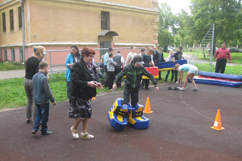 В празднике «Я выбираю спорт» приняли участие ребята их школы-интерната Пушкинского района, фото-1