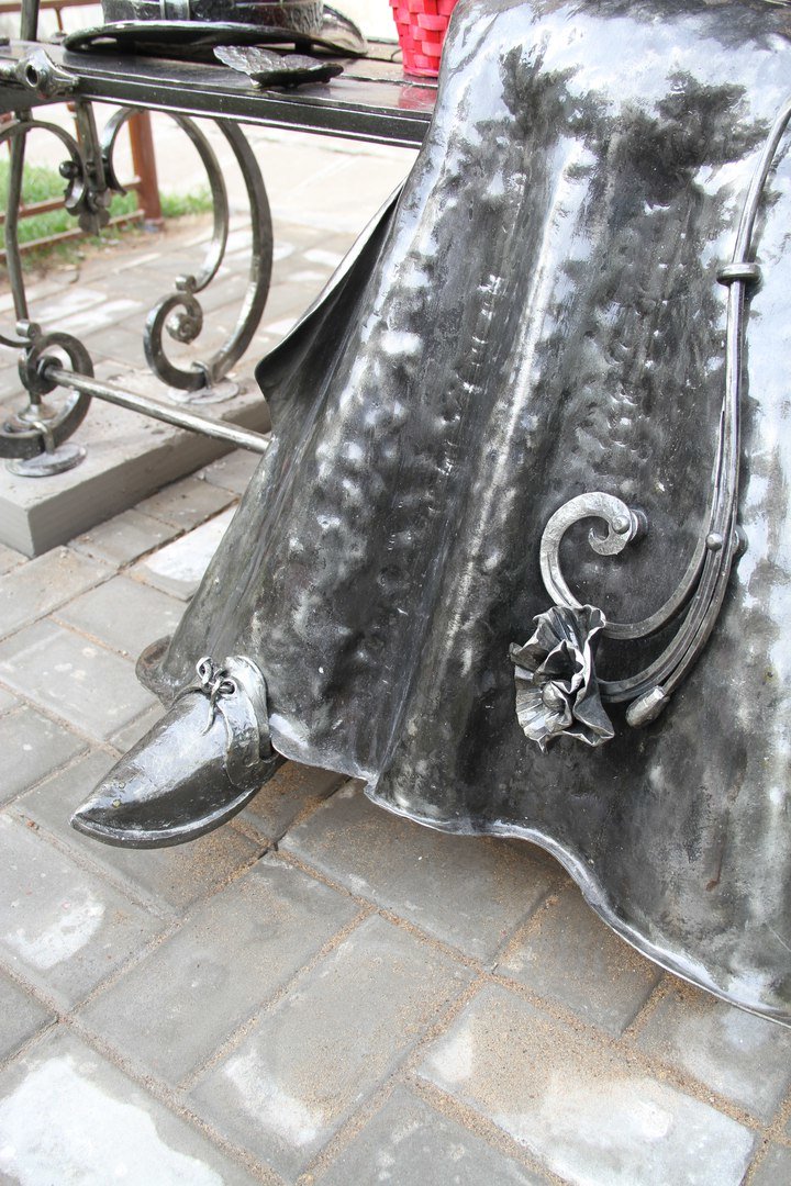 На день города в Пушкине, открылась новая скульптурная композиция "Наталья", фото-2