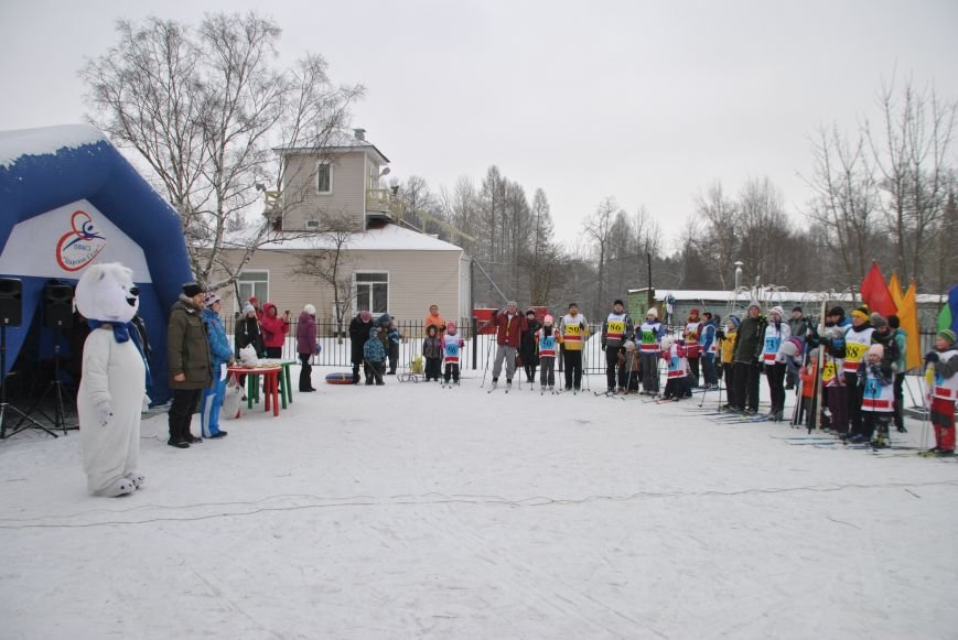 В Нижнем парке состоялись соревнования по лыжным гонкам среди семейных команд, фото-1
