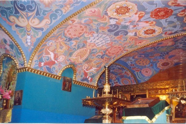 росписи в пещерном храме Феодоровского Государева собора